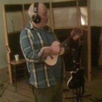 Rob Piltch recording A Quiet Evening At Home